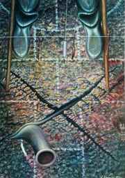 Chodec,120x90#oil on canvas