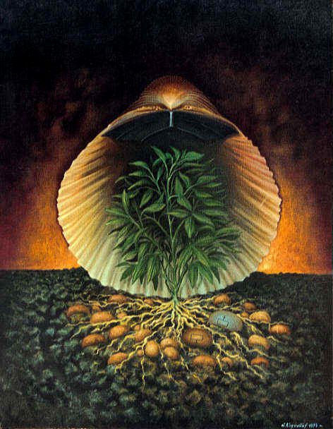 Kámen mudrců,120x90#oil on canvas