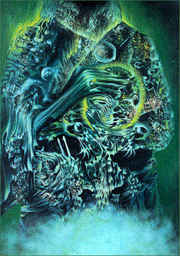 Golem,80x60#oil on canvas