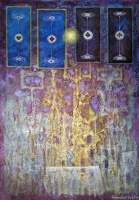 Hazard,100x70,  oil and structure on canvas.   