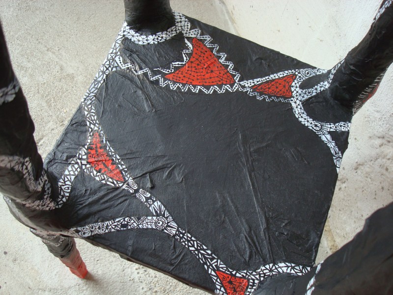 Detail stojanu