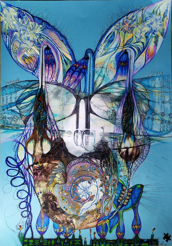 La balance, The scale, 100 x 70, 2/25