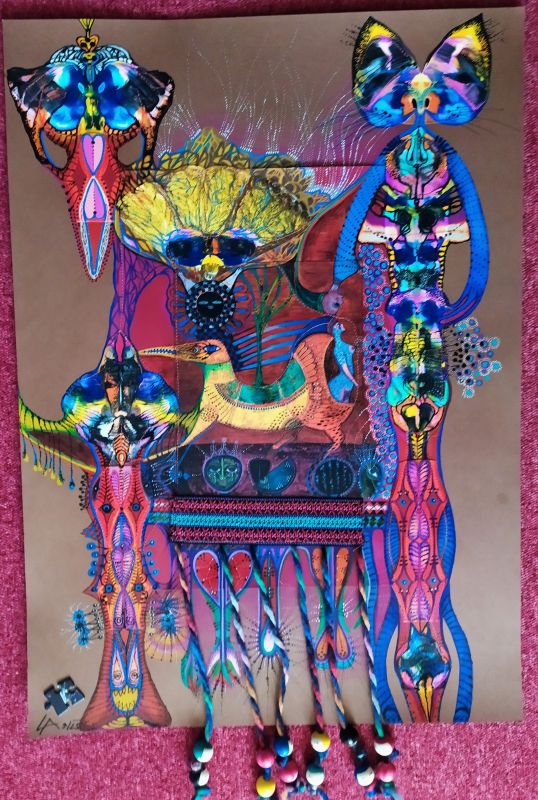 Jiné Bytosti, 48 x 68 (ústřední obraz od Max Walter Svanberg) 3/25
